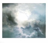 Wolkenstudie, c.1970 Samlertryk af Gerhard Richter