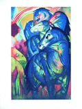 Der Turm der blauen Pferde, c.1913 Posters by Franz Marc