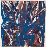 Blaue Rhythmik Posters by Barbara Heinisch