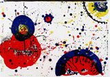 78-83 (One Cent Life) Collectable Print by Sam Francis