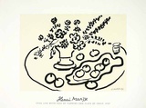 Henri Matisse - Still life with Vase of Flowers and Plate of Fruit - Poster