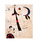 Klage der Liebenden Affiches van Joan Miró