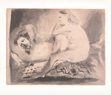 Schlafender, c.1942 Lámina coleccionable por Pablo Picasso