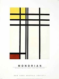 Red and Yellow Prints by Piet Mondrian