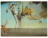 Versuchung d. heilig. Antonius Prints by Salvador Dalí