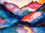 Das Oy-Tal, c.1910 Prints by Alexej Von Jawlensky