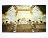 Das letzte Abendmahl, c.1955 Poster af Salvador Dalí