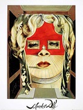 Face of Mae West Kunstdrucke von Salvador Dalí