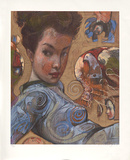 Avian Suite Blau I Limited Edition by Michael Dwyer