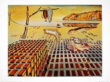 The Desintegration of Persistence of Memory Poster van Salvador Dalí The Desintegration of Persistence of Memory Poster van Salvador Dalí