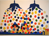 Shower of coloured balls Limited Edition by Kristian Devantier