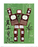 Evolution, Revolution, Resolution, c.1989 Posters by Nam June Paik