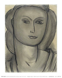 Madame L.B. (Lucienne Bernard), c.1946 Poster par Henri Matisse