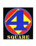 polygon square Sitodruk autor Robert Indiana polygon square Sitodruk autor Robert Indiana