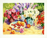 Tables in Summer I, c.2000 Limited Edition by Julian Askins