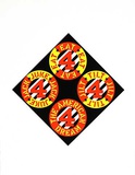 The Beware-Danger Am. Dream 3 Sitodruk autor Robert Indiana The Beware-Danger Am. Dream 3 Sitodruk autor Robert Indiana