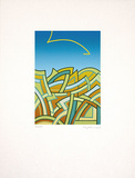kleine Landschaft Limitierte Auflage von Ludwig Gebhard