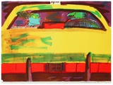 N. Y. Taxi Limited Edition by Rainer Fetting