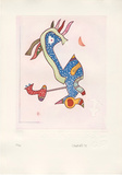 Fantasiewesen Schreihals B, c.1974 Collectable Print by Otmar Alt
