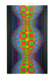 Ohne Titel XLI Limitierte Auflage von Victor Vasarely