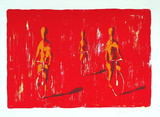 Radfahrer frontal Limited Edition by Huan Mou