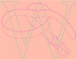 Alphabet, c.2007 - W Edition limitée par Michael Craig-Martin