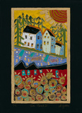 Fish Beach I (Black) Limited Edition by Alison Goodwin