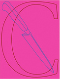Alphabet, c.2007 - C Edition limitée par Michael Craig-Martin