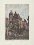 Rothenburg, Rödertor Poster von Zwicker 