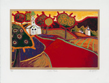 Center Road, c.2001 Limited Edition by Alison Goodwin