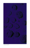 RE 15, Blaues Schwammrelief Serigraph by Yves Klein