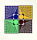 Vega Aix Limitierte Auflage von Victor Vasarely