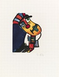 Kleine Gurke, c.1996 Limitierte Auflage von Otmar Alt
