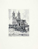 Magdeburg, Dom (hoch) Poster by Bruck 