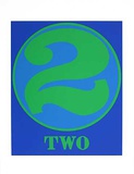 No. two Serigrafi af Robert Indiana