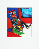 Kniegeiger (Cello) Limited Edition by Otmar Alt