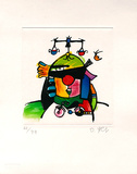 Justus Waagen-Rat, c.1995 Limited Edition by Otmar Alt