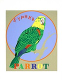 parrot Serigrafi af Robert Indiana