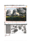 Wrapped Trees Nr.IV Serigraph by Christo 