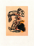 Salto sobre la Cabeza Reproductions pour les collectionneurs par Karel Appel