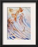 Barrie: Peter Pan Framed Giclee Print by Flora White