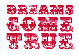 Dreams Come True (Red) Sitodruk autor Kyle & Courtney Harmon Dreams Come True (Red) Sitodruk autor Kyle & Courtney Harmon