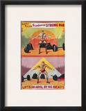 Sideshow Poster, C1945 Framed Giclee Print by Nieman Eisman