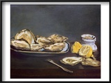 Manet: Oysters, 1862 Print by Edouard Manet