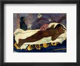 Gauguin: Manao Tupapau Framed Giclee Print by Paul Gauguin