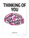 An dich denken Serigrafie von Kyle & Courtney Harmon