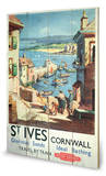 St Ives Wood Sign