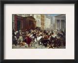 Wall Street: Bears & Bulls Framed Giclee Print by William Holbrook Beard