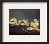 Manet: Oysters, 1862 Framed Giclee Print by Edouard Manet
