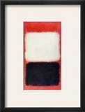 Rothko: Black & White Framed Giclee Print by Mark Rothko